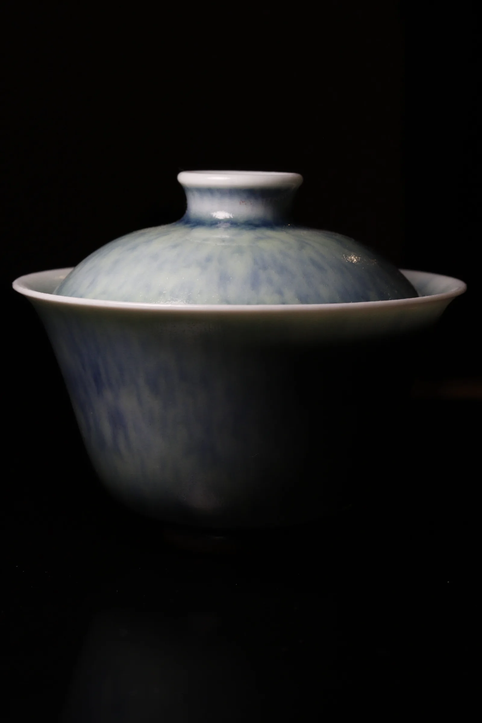 Portrait detail of the Azure Gaiwan