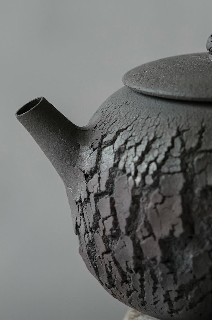 Fissure Teapot spout and body detail